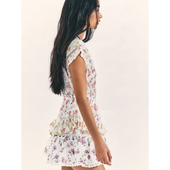 LoveShackFancy‎ Jeromie Mini Dress Fruit Bliss Small - Picture 2 of 11